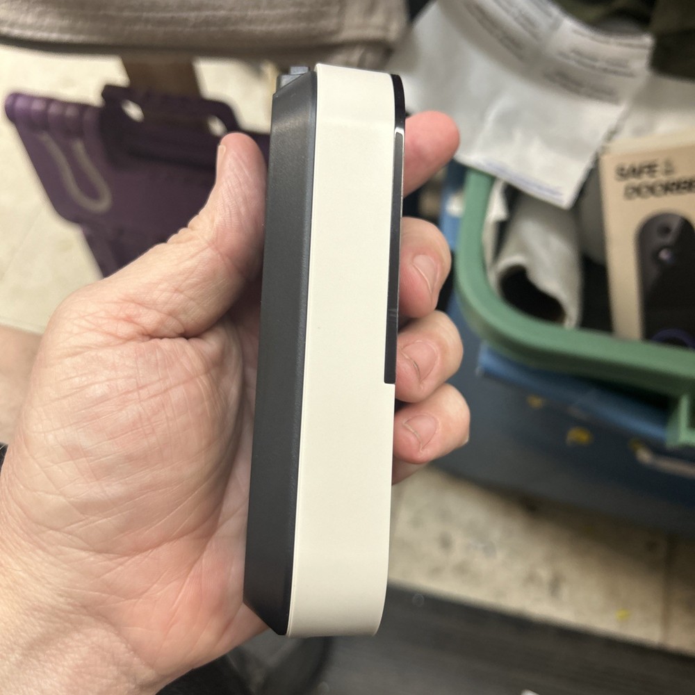 Safe Doorbell, Smart Security for Your Doorstop, Black