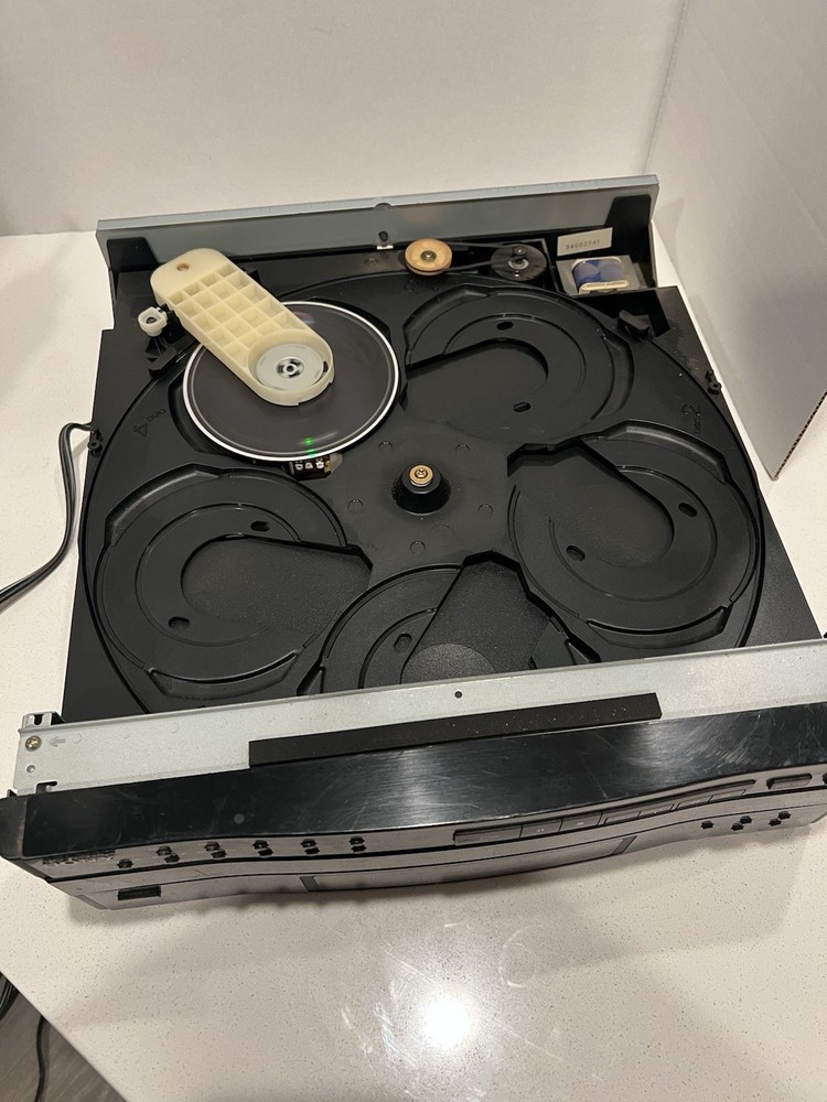 SONY CDP-C322M 5 Disc Carousel CD Player Deck High Density Linear NoRemote WORKS