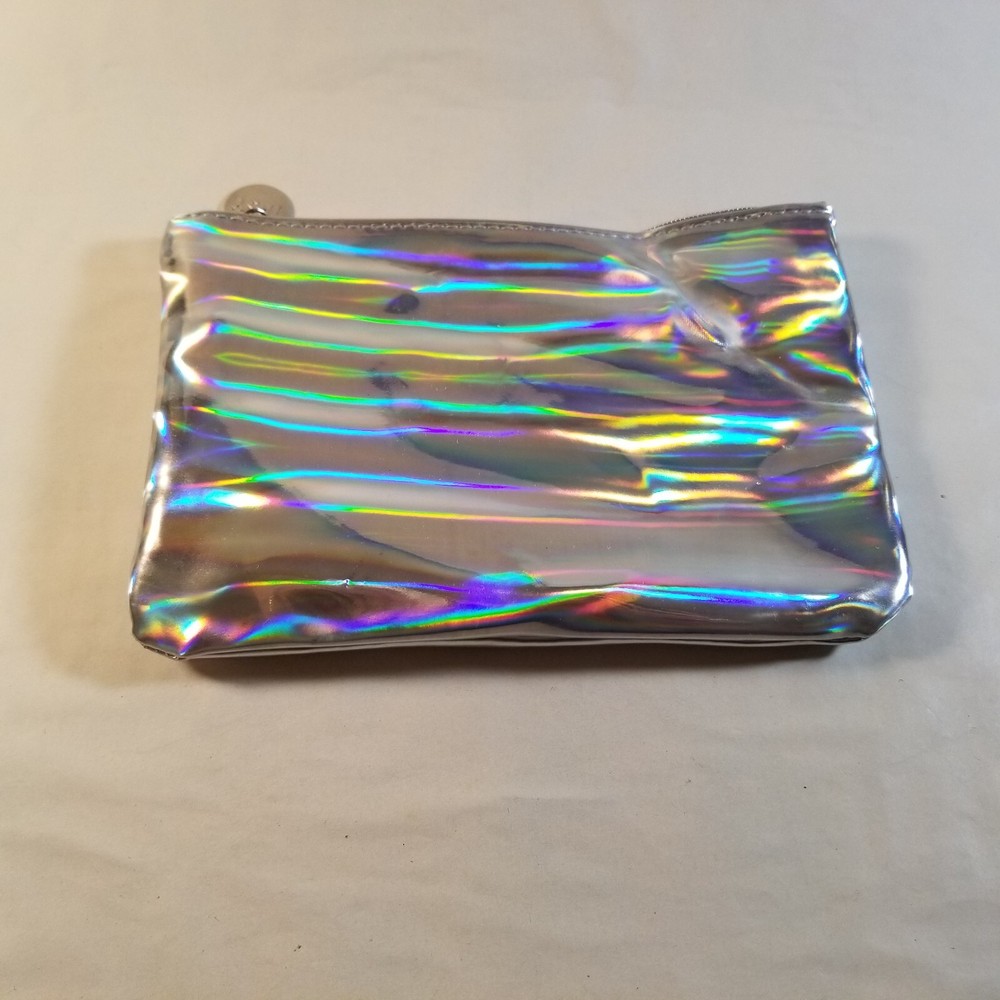 IPSY Makeup Glam Bag Shiny Silver