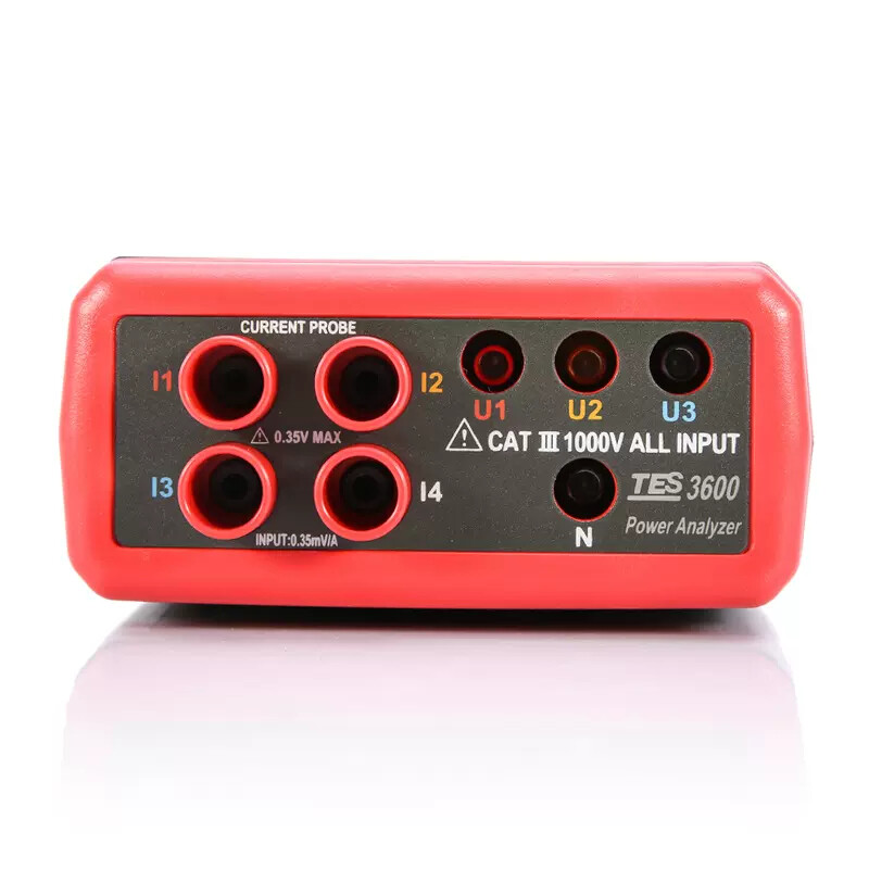 TES-3600N 3-Phase Power Analyzer Tester Harmonics Power Quality Analyzer