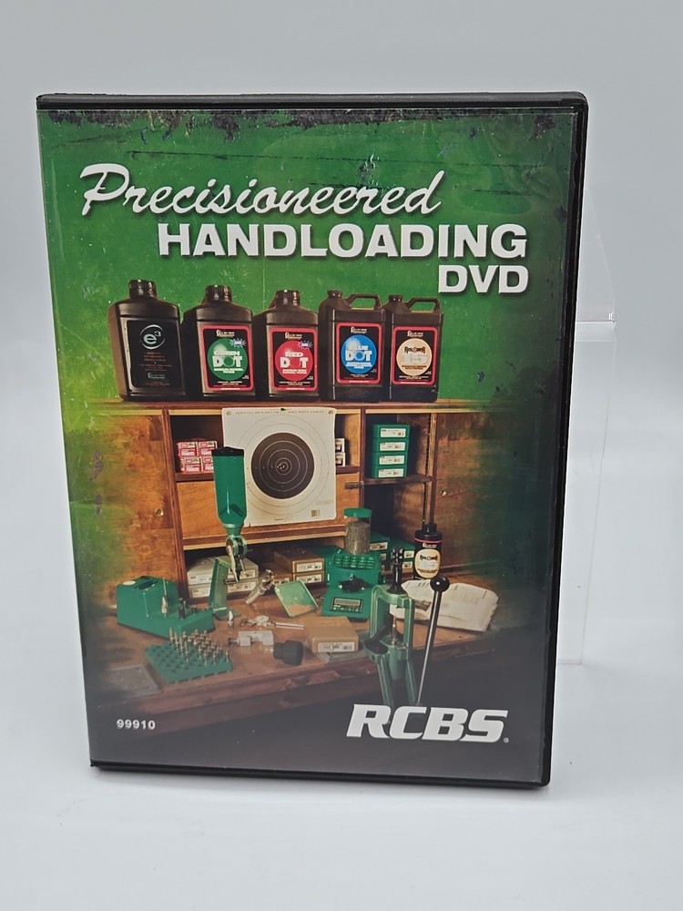 RCBS Precisioneered Handloading DVD Reloading Made Easy with Jim Scoutten