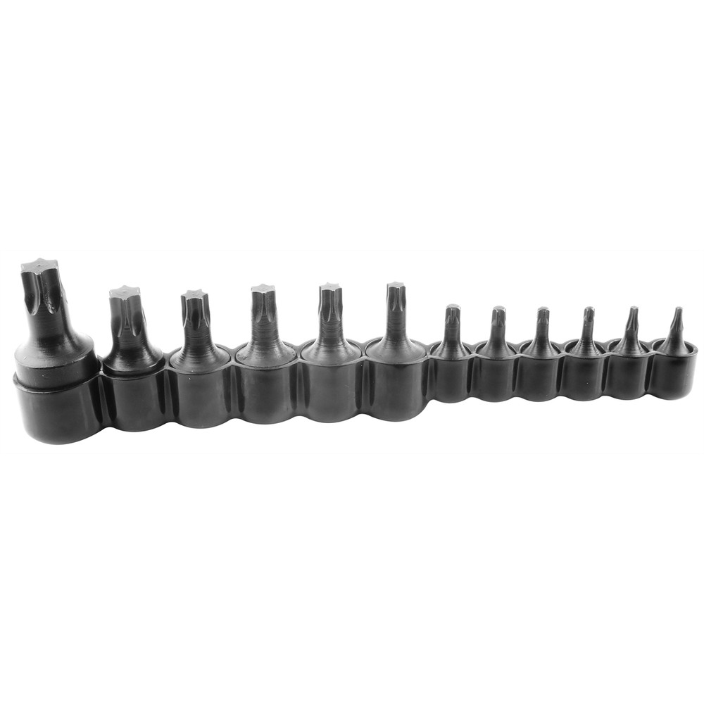 K-Tool 22601 12-pc Internal Torx Socket Set with Vinyl Holder