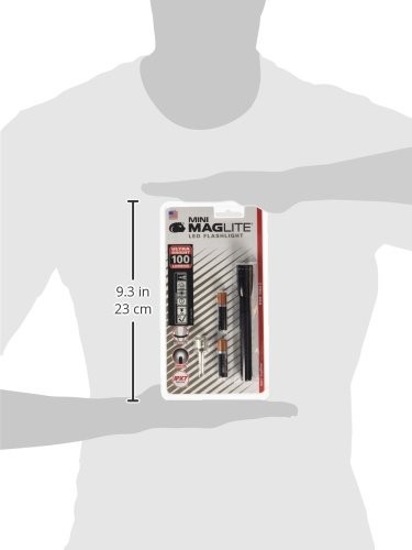 Maglite Mini LED 2-Cell AAA Flashlight Black - SP32016