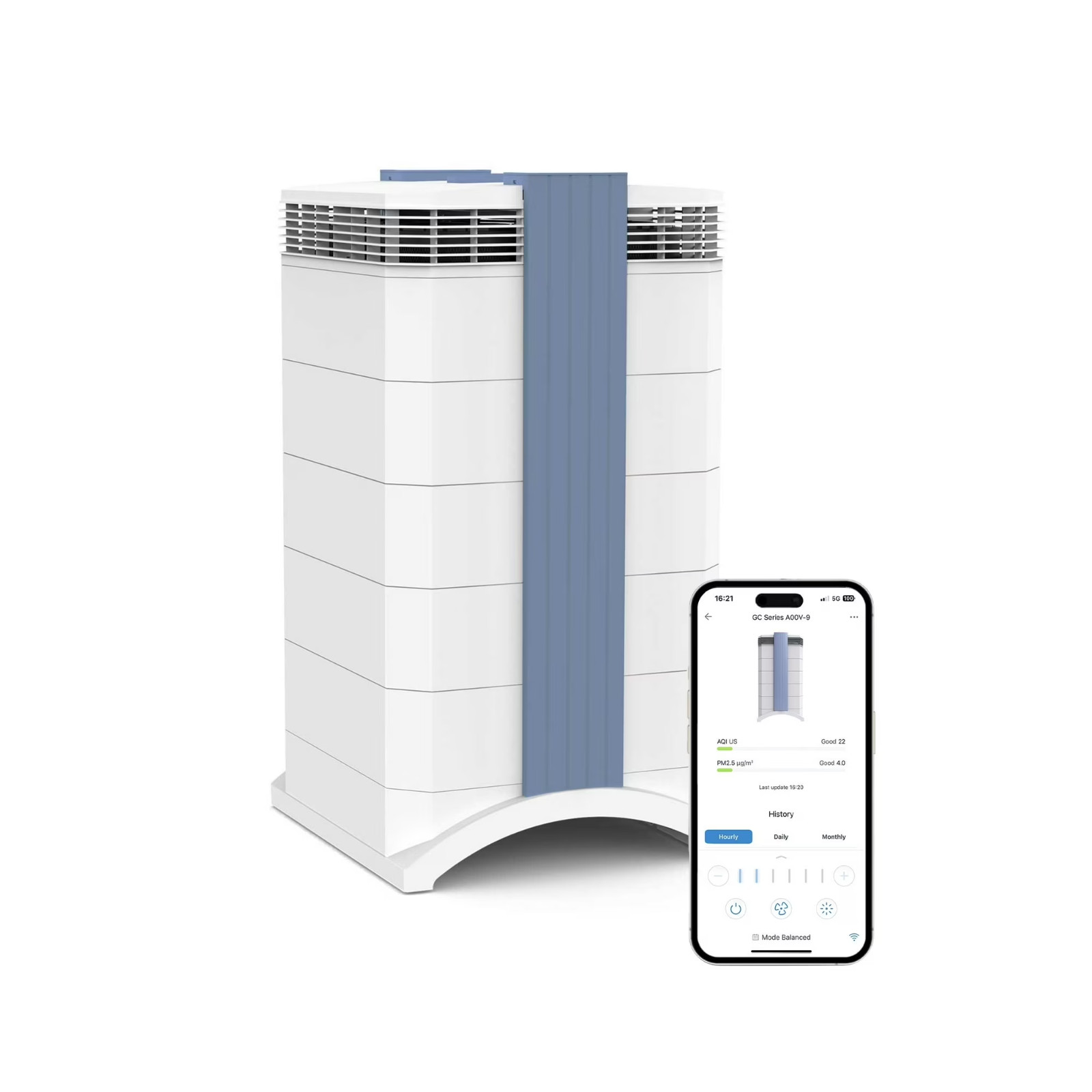 IQAIR GC MULTIGAS SERIES SWISS AIR FILTER PURIFIER XLNT WORKING/COSMETICS