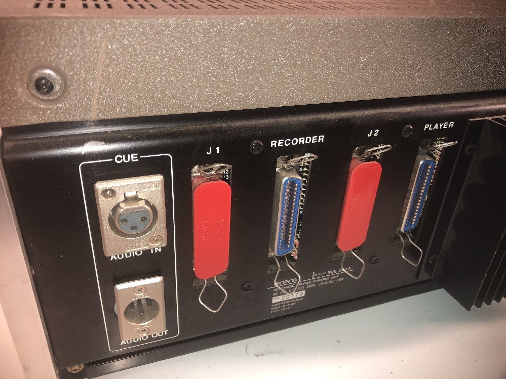 BVE-500 A SONY U-Matic Professional Automatic Editing Control Unit