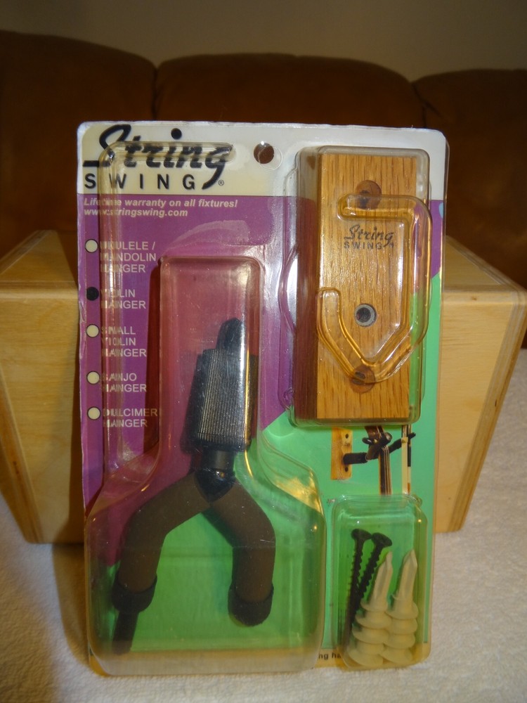 String Swing CC01V Hardwood Wall Mount Violin Hanger