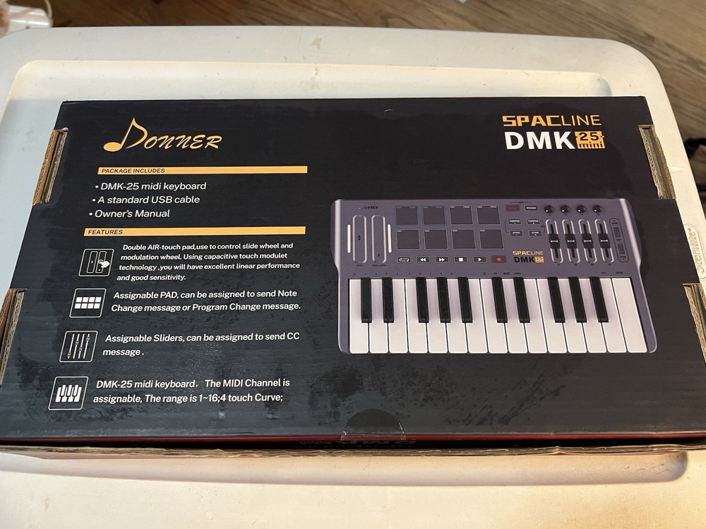 Donner DMK-25 USB Midi Keyboard Controller