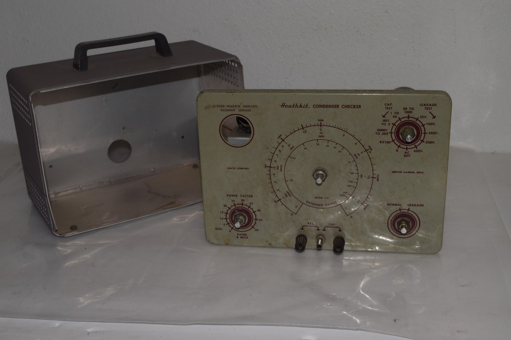 *TC*  HEATHKIT CONDENSER CHECKER MODEL C-3  (DTG56)