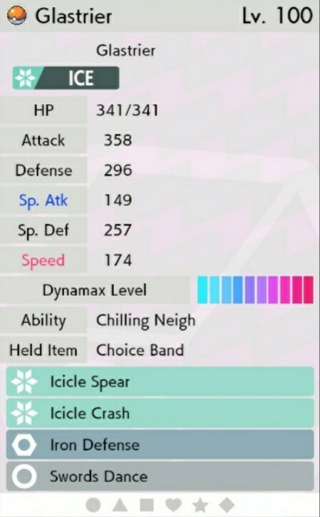 Glastrier For Pokémon Sword & Shield