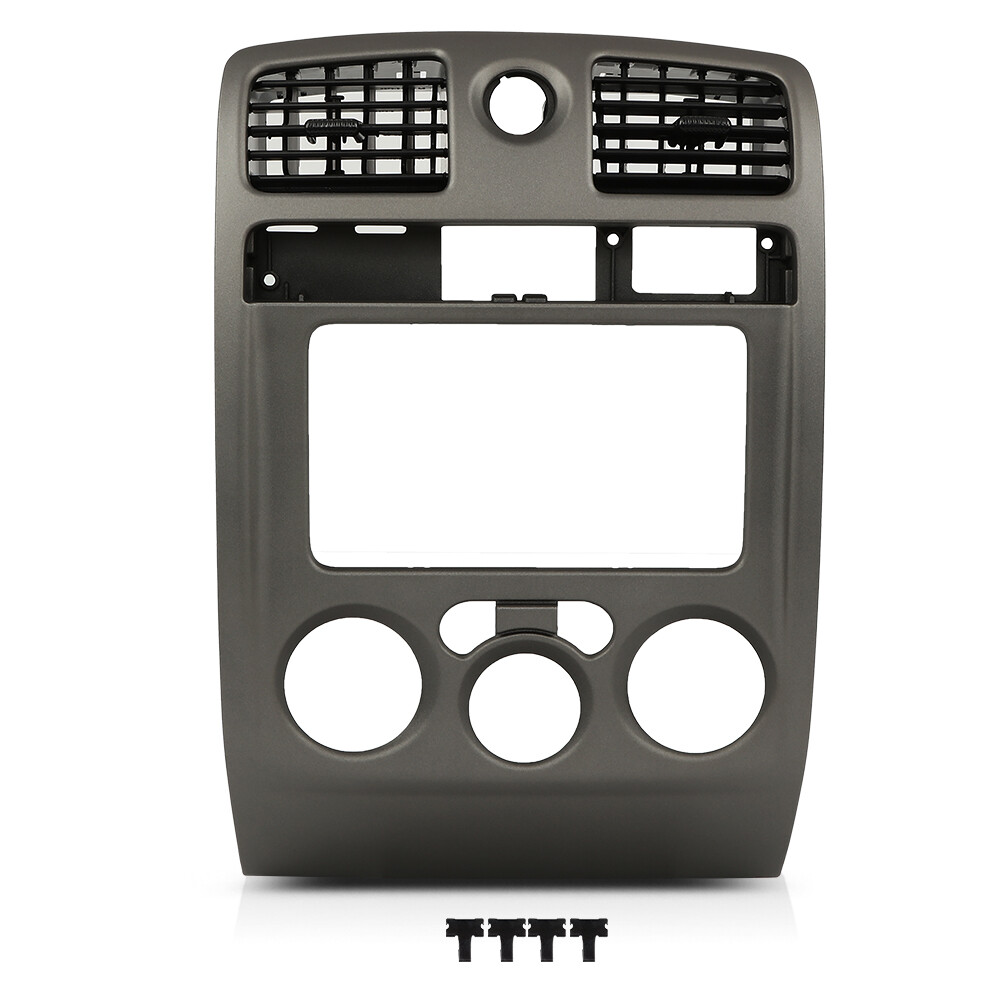 Fit For 2004-2012 Chevrolet Colorado GMC Canyon Dash Vent Radio Trim Bezel Panel