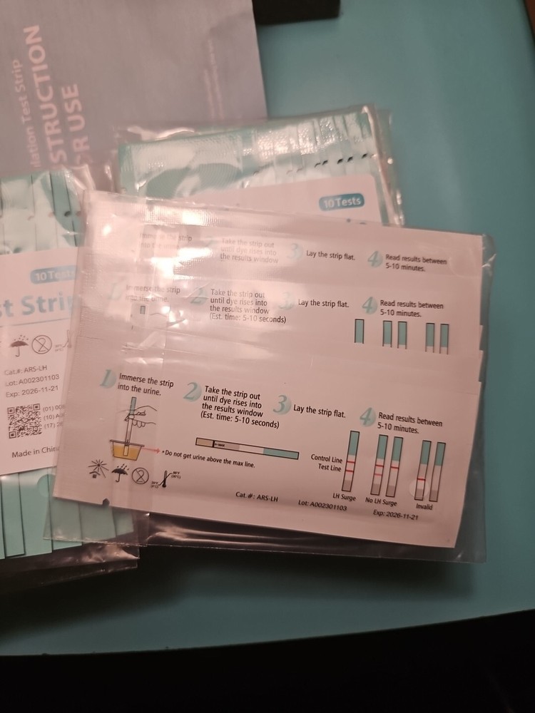 Areta Ovulation LH Test Strips Kit, 100 Count, High Accuracy Ovulation Test Kit