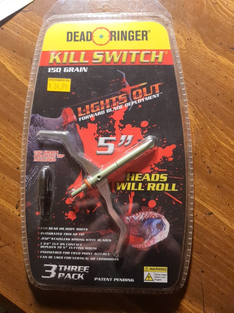 Dead Ringer Kill Switch 150 Grain