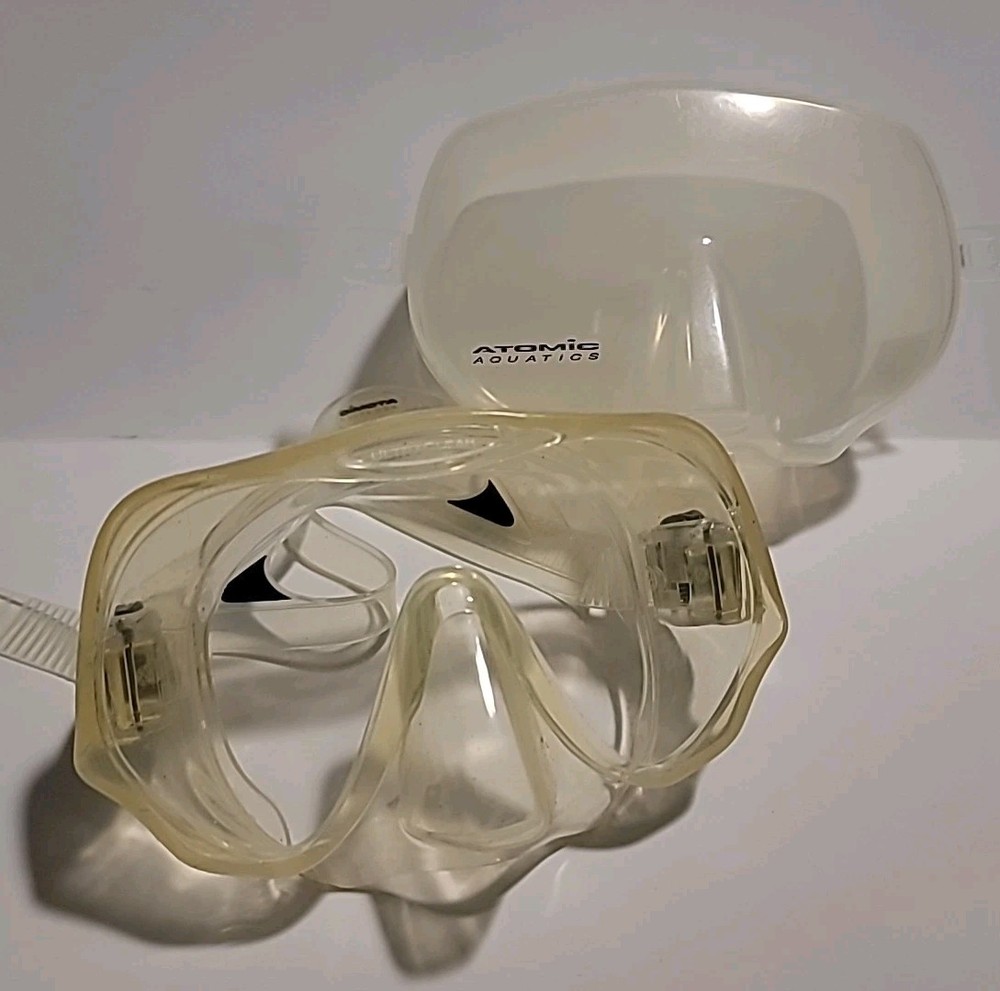 Atomic Aquatics Frameless 2 Dive Mask - Clear Standard With Case