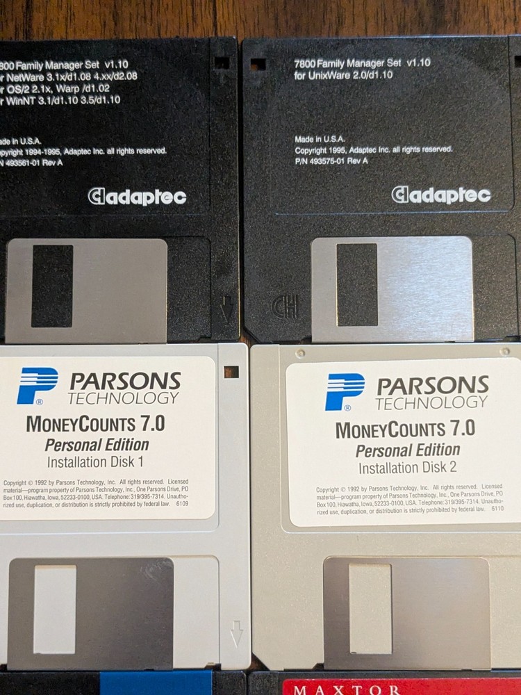 Floppy disc lot