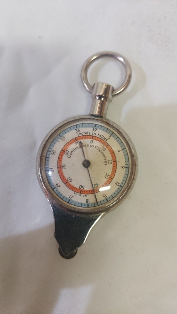 2 X Vintage Opisometer/ Map Measure.