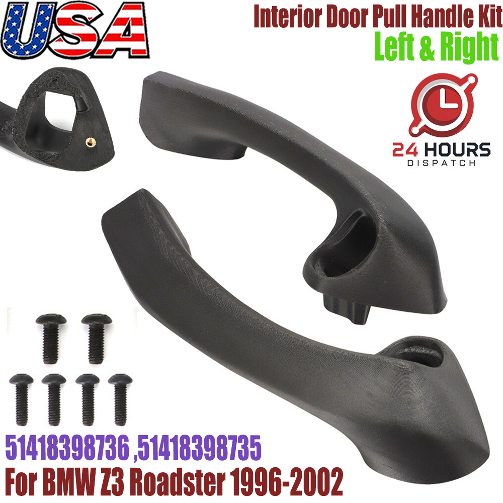 For BMW E36 Z3 1996-2002 Inside Door Pull Handle Kit Left and Right US