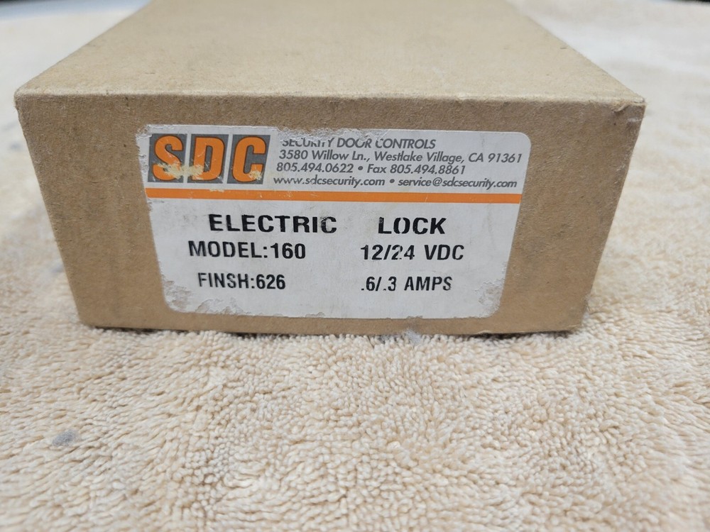 SDC 1601V. 160 LOCK 12/24VDC Security Door Lock