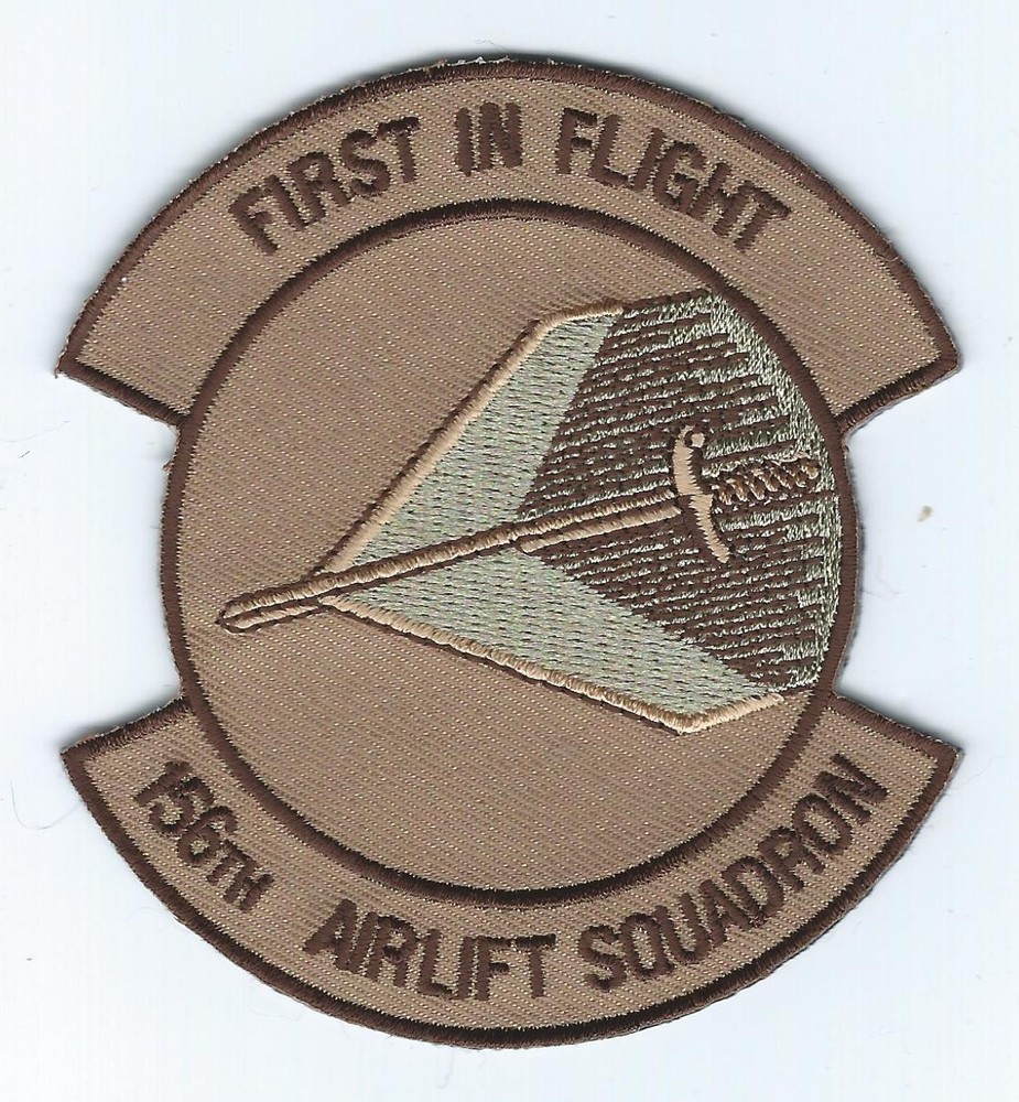 156th AIRLIFT SQUADRON  desert patch