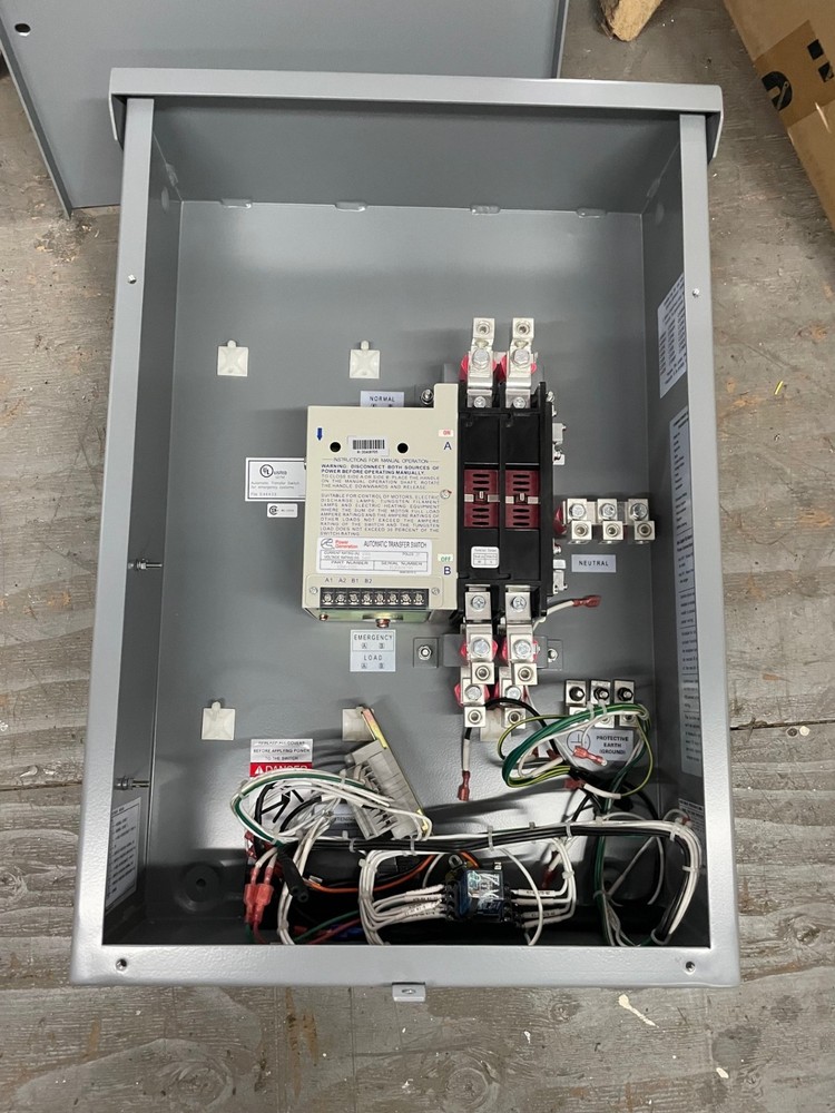 Cummins 100 Amp Automatic Transfer Switch - RA112N3  A064G435