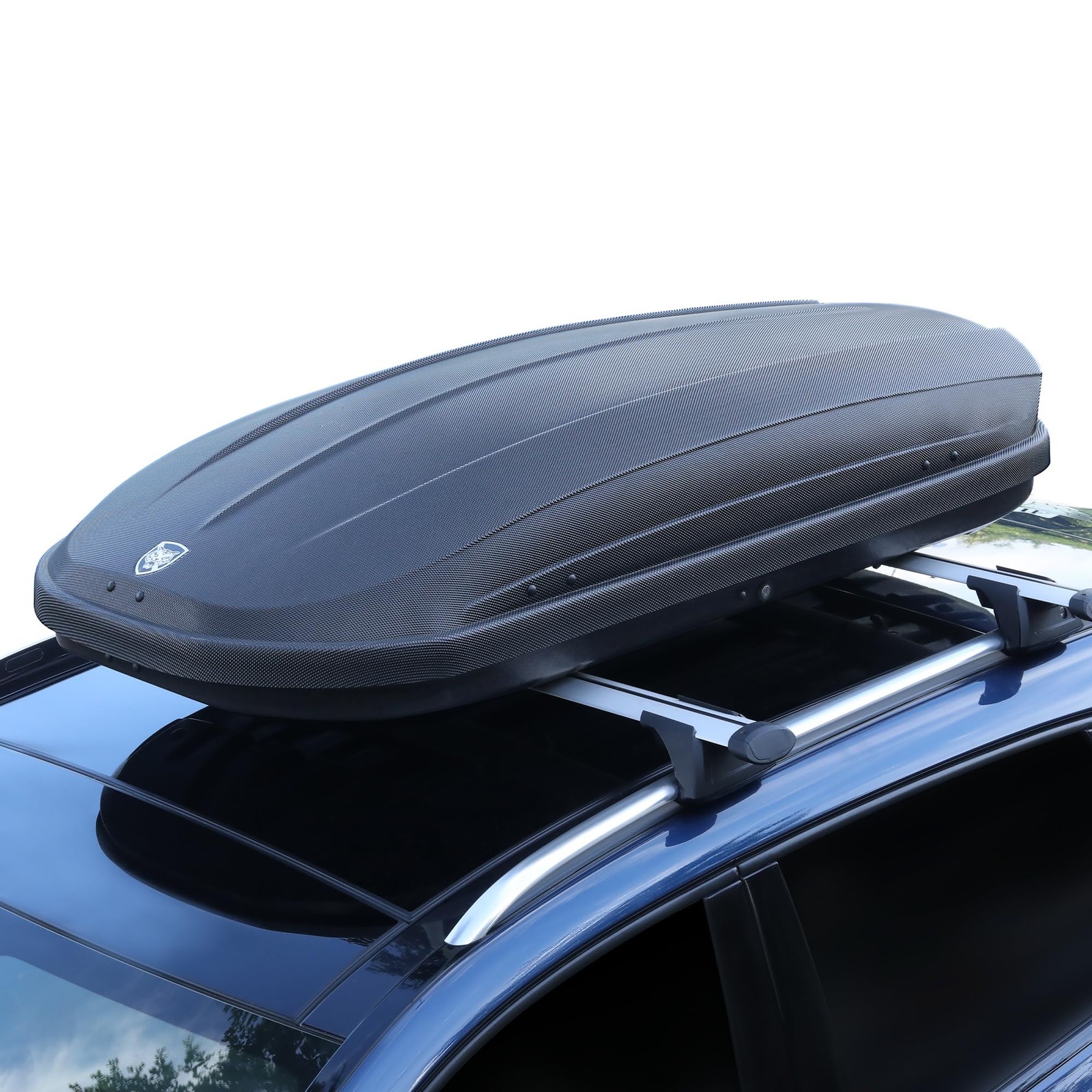14 Cubic Feet Car Rooftop Cargo Box Carrier Roof Mount Travel Luggage Storage