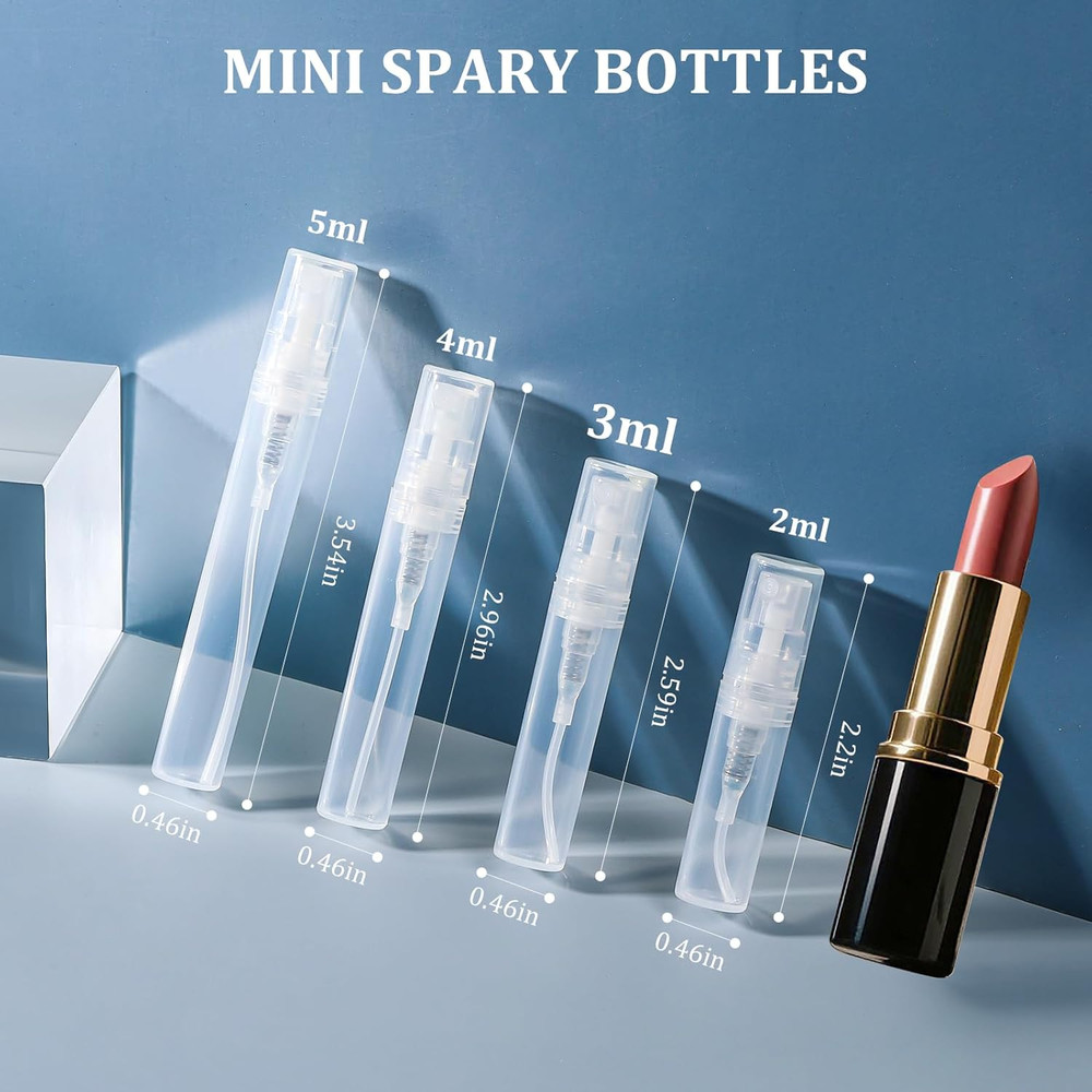 Mini Perfume Sample Bottles 10 Pack 3 Ml Plastic Small Perfume Spray Bottle Fi