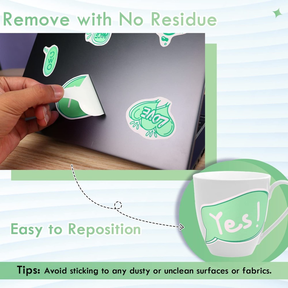 Koala Printable Vinyl Sticker for Inkjet Printer - 100 Sheets Sticker Printer...