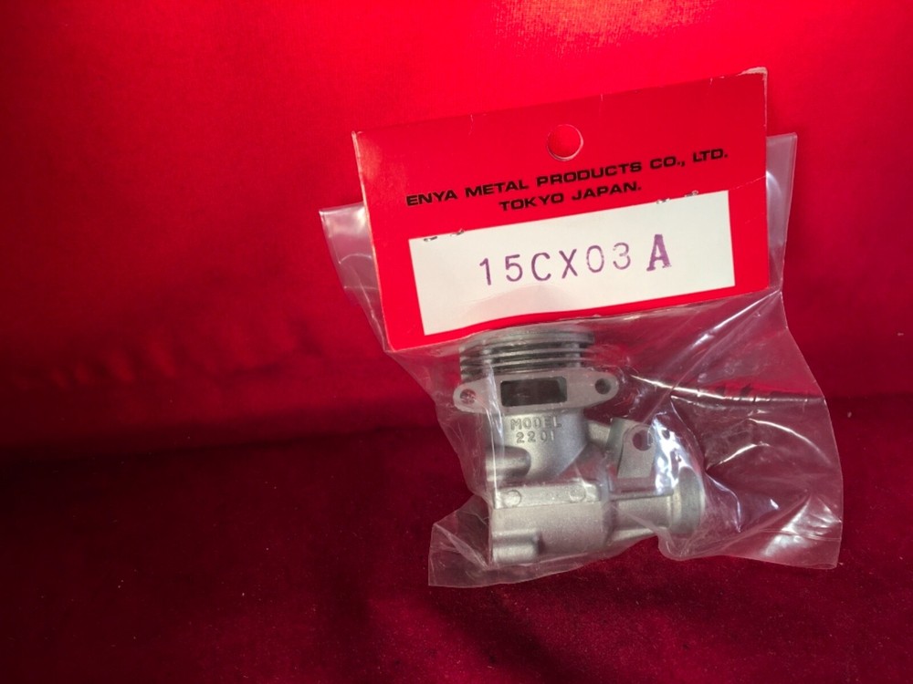 ENYA.15CX CRANKCASE ASSY LESS BEARINGS NIP