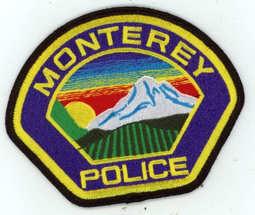 MISCELLANEOUS MONTEREY POLICE NICE UNK STATE SHOULDER PATCH SHERIFF