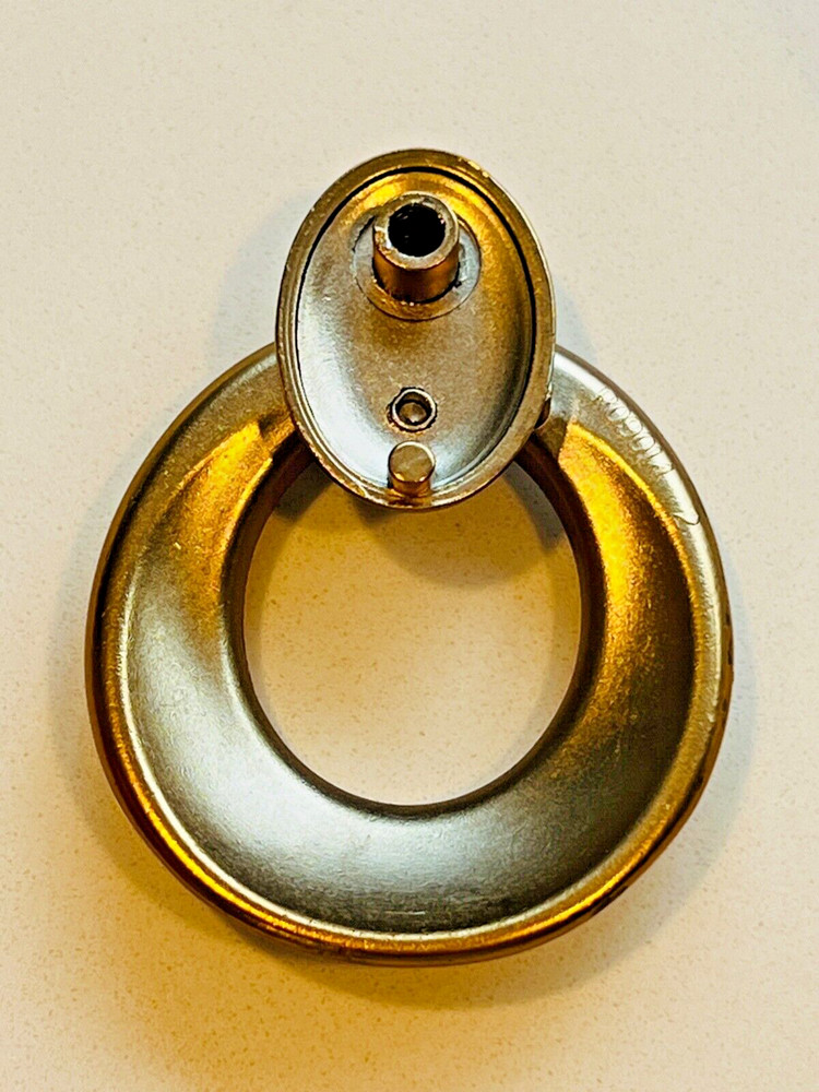 THOMASVILLE BRASS DRAWER RING PULLS / HANDLES / KNOBS HAMMERED FINISH