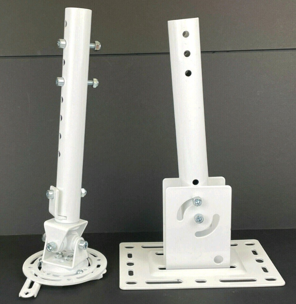 Atdec TH-WH-PJ-CM Height Adjustable Ceiling Projector Mount - Up To 33 LBS!