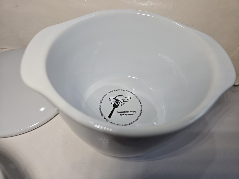 Pampered Chef Breakfast Sandwich Maker McMuffin Ceramic Egg Cooker 2634 EUC