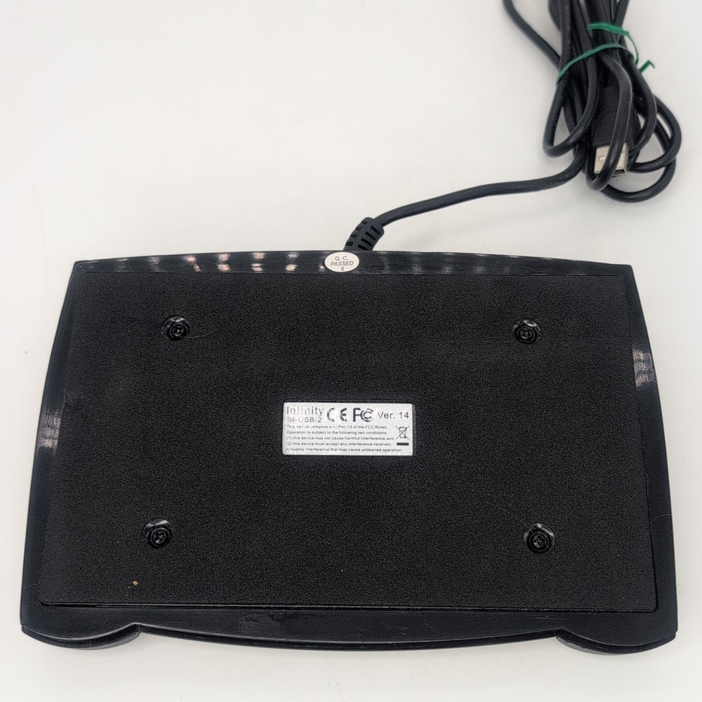 Infinity IN-USB-2 USB Digital Foot Control Computer Transcription Home Office