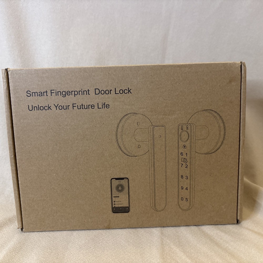 Smart Locks for Front Door, Keyless Entry Door Lock Deadbolt with Handle Set