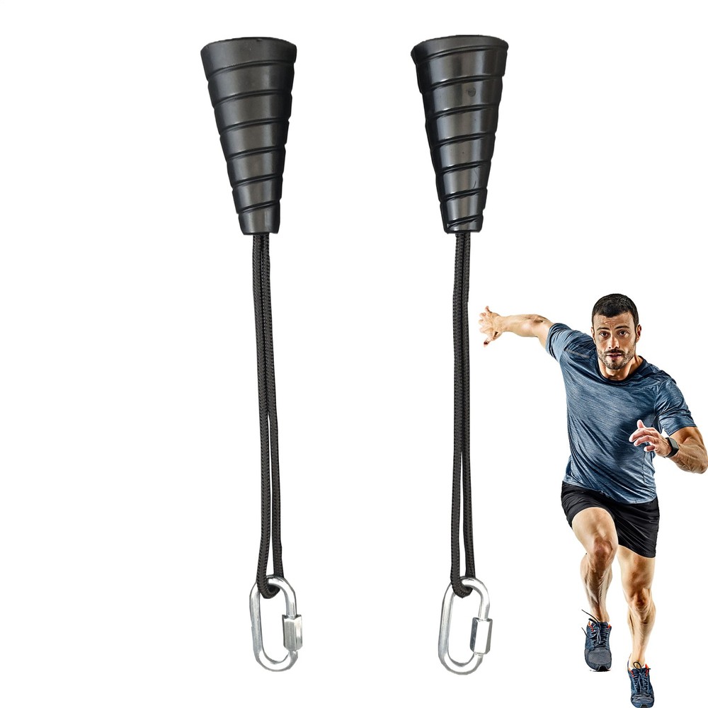 2X Exercise Tricep Rope Cable Attachment Tricep Rope Gym Press Down Pull Cord