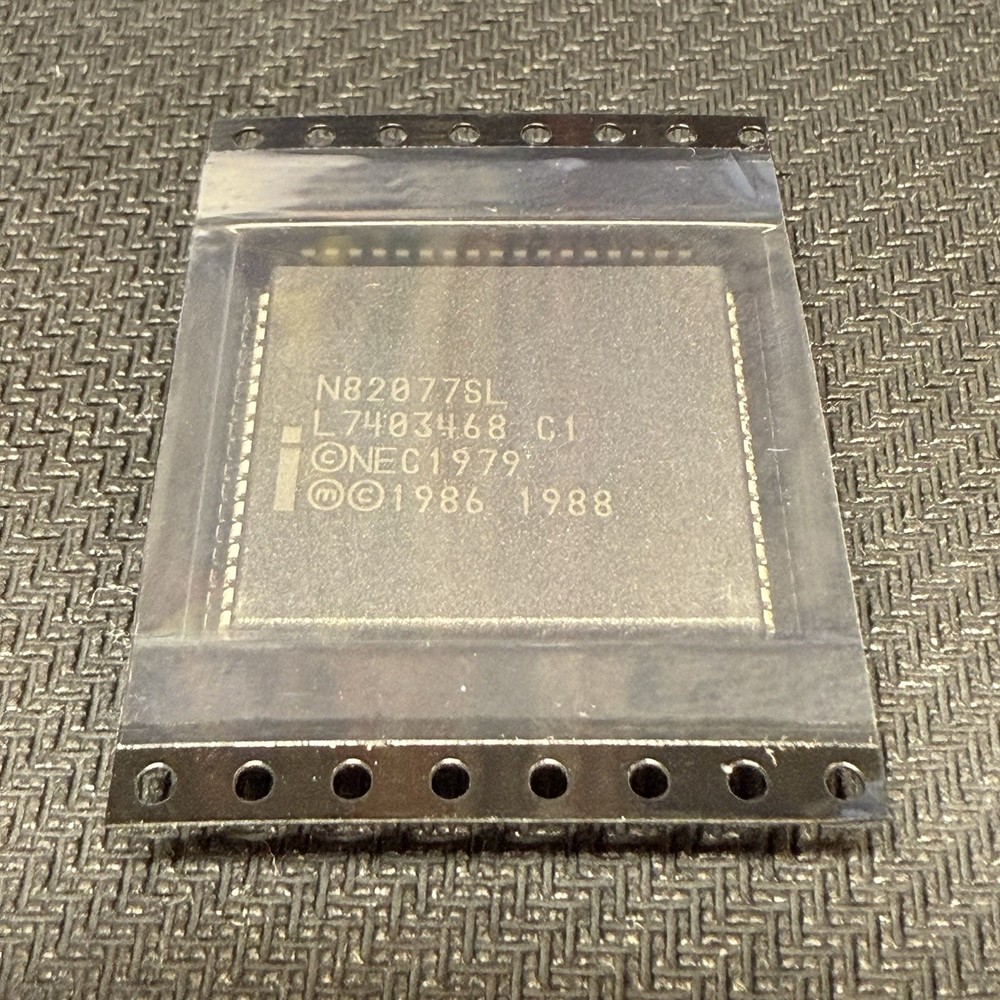 Intel N82077SL Floppy Disk Controller IC FDC PLCC-68 New Factory Reel (1pc)