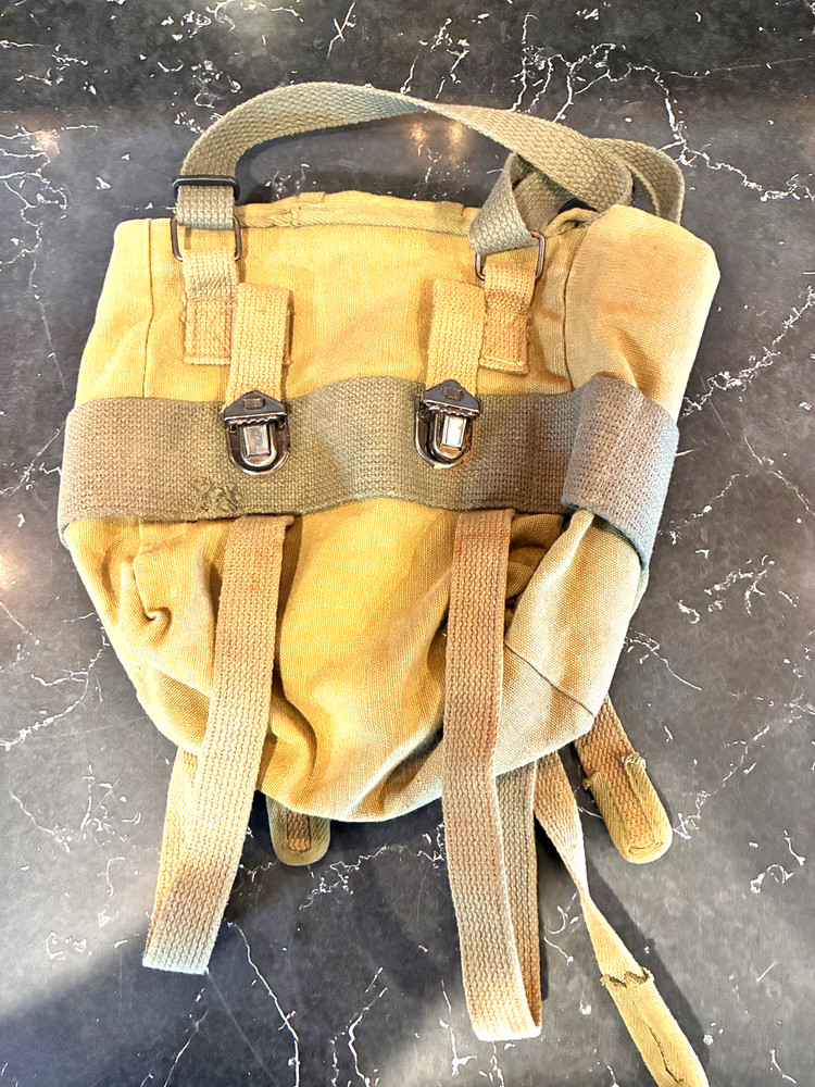 Vintage Army Canvas Shoulder Bag