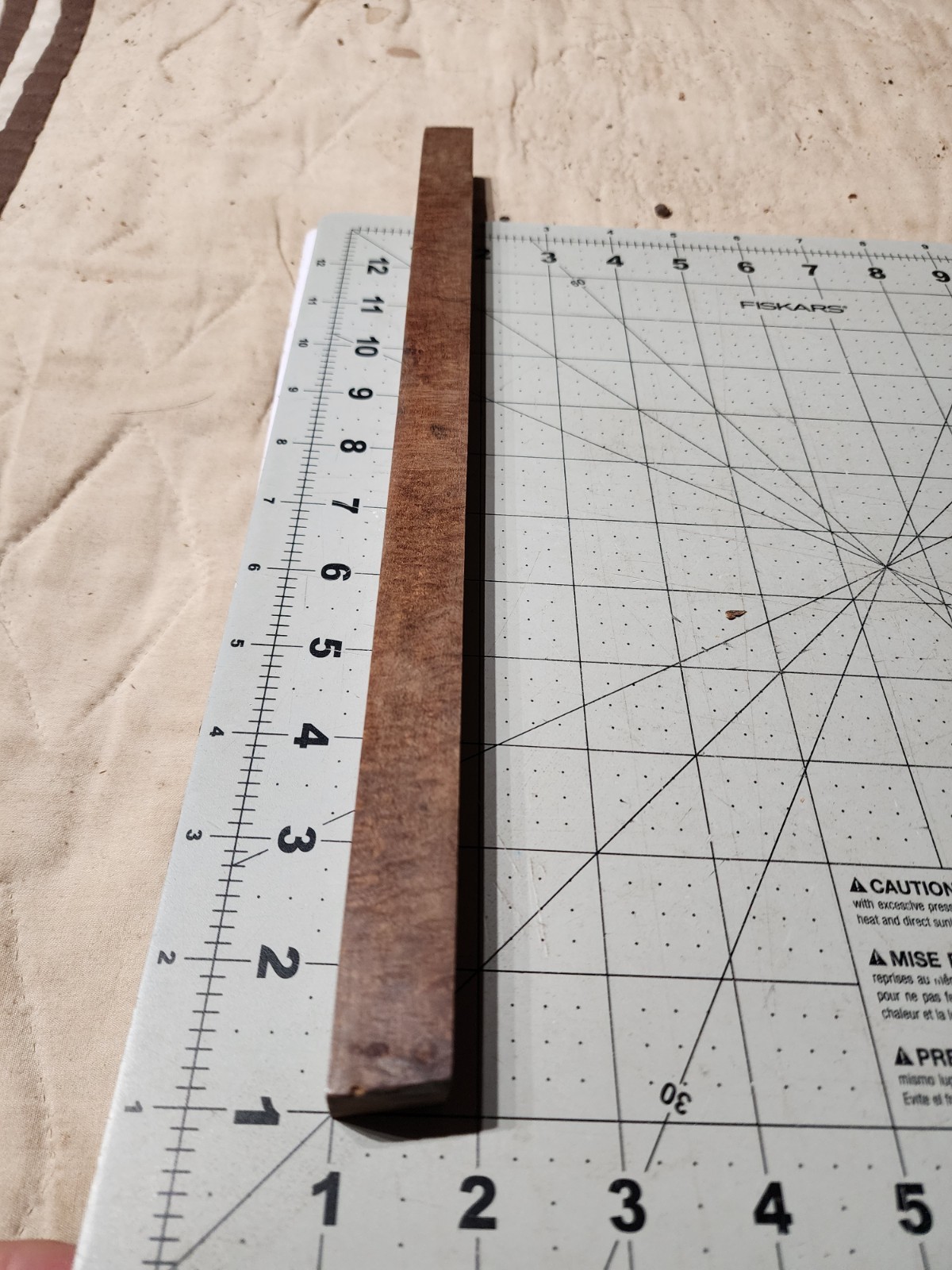 Two Long Pen Or Wand Blanks, Snakewood And Ringed Gidgee