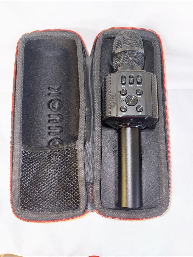 bonaok wireless bluetooth karaoke microphone