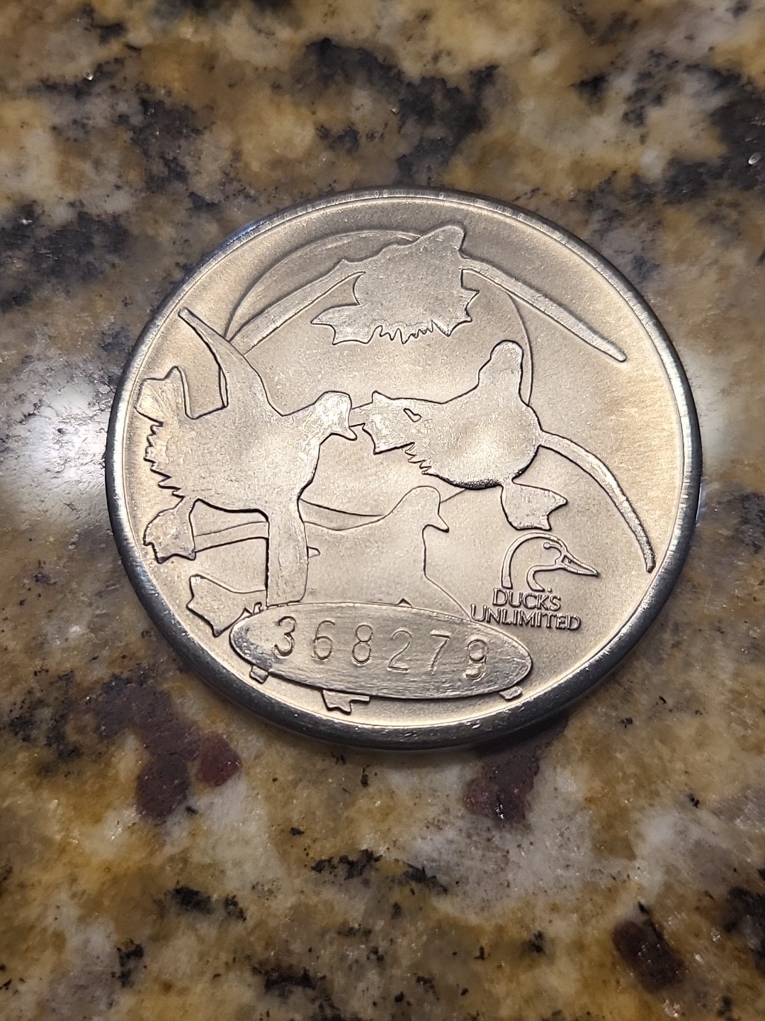 2014 Duck Unlimited Collector Edition Raffle Token