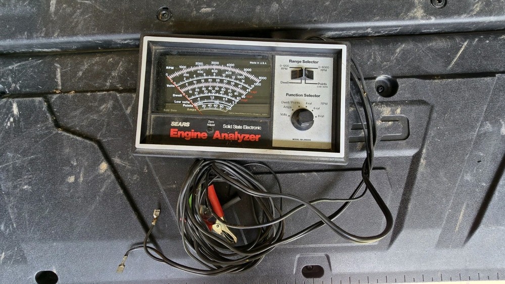 Sears Engine Analyzer For 12V Systems, Model - 161.216300