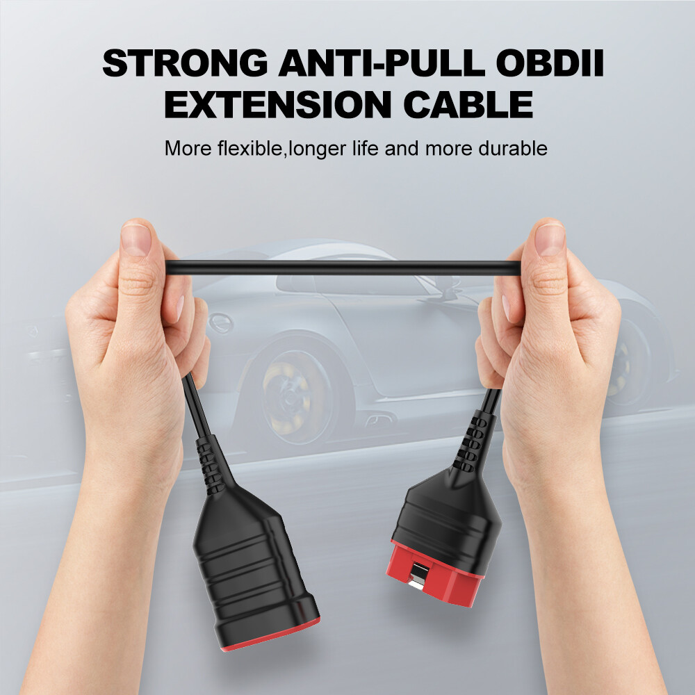 Thinkcar 16 Pin OBD2 Extension Cable for OBD2 Tool Diagnostic Scanner Adapter