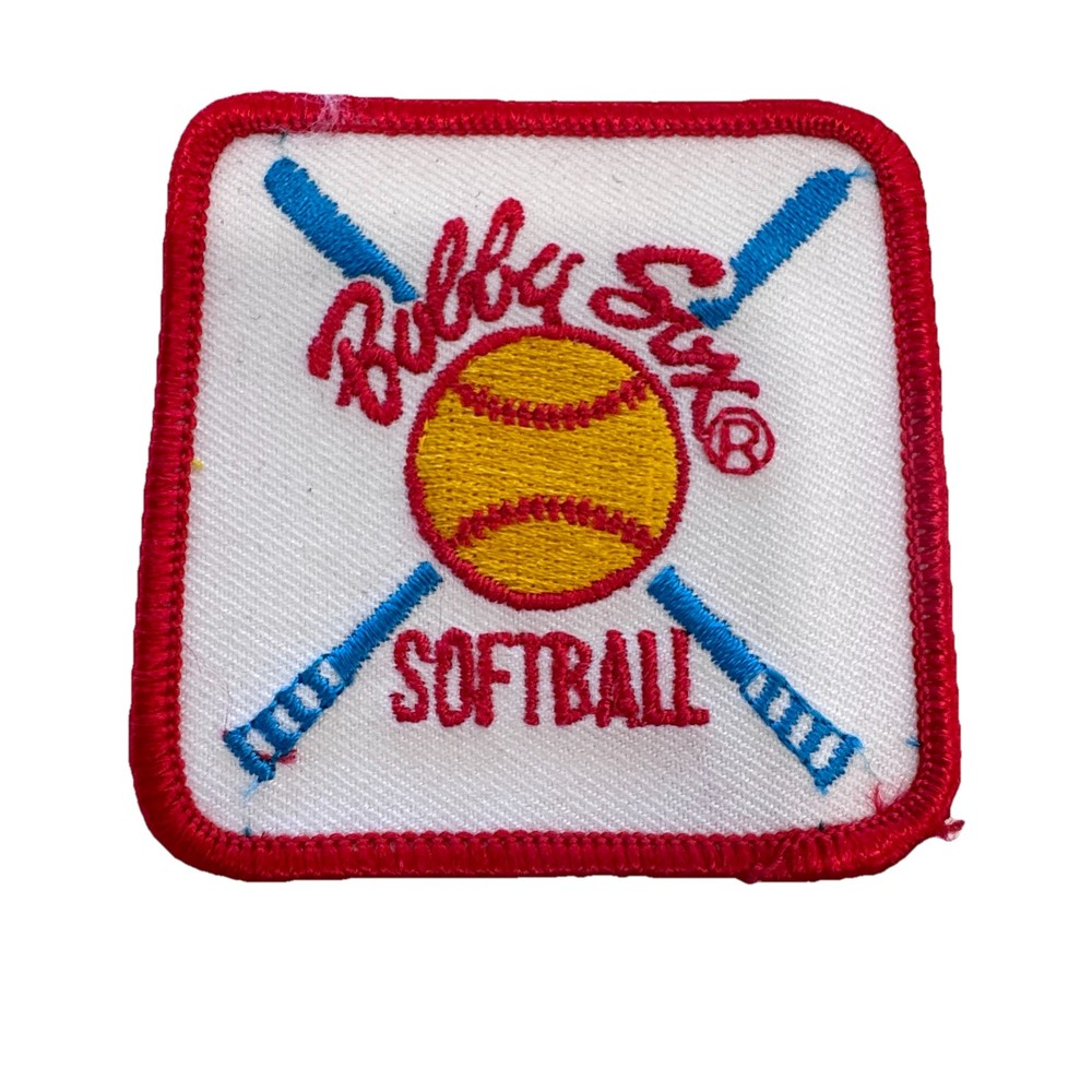 Vintage Bobby Sox Softball League Patch