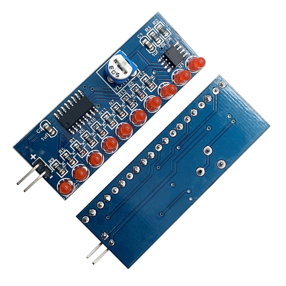 NE555 + CD4017 Light Water Flowing Light LED Fully Assembled Soldered Module