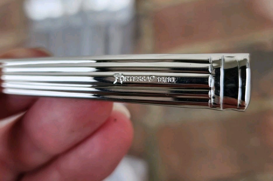 12 Pc Fortessa Doria 6" 18/10 Stainless Steel Extra Heavy Weight Teaspoon, NEW!!