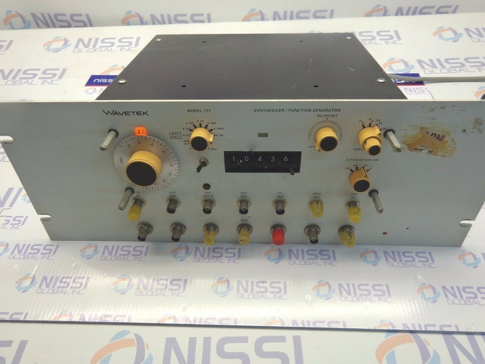 Wavetek 171 Synthesizer/Function Generator ( POWER TESTED ONLY AS IS