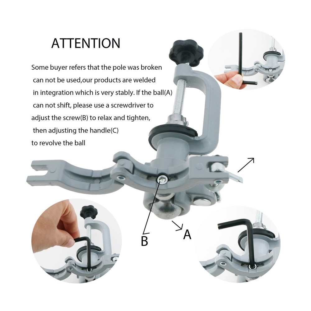 Typodont Teeth Model Teeth Model Training Mount Fixed on Desk Training Maniki...