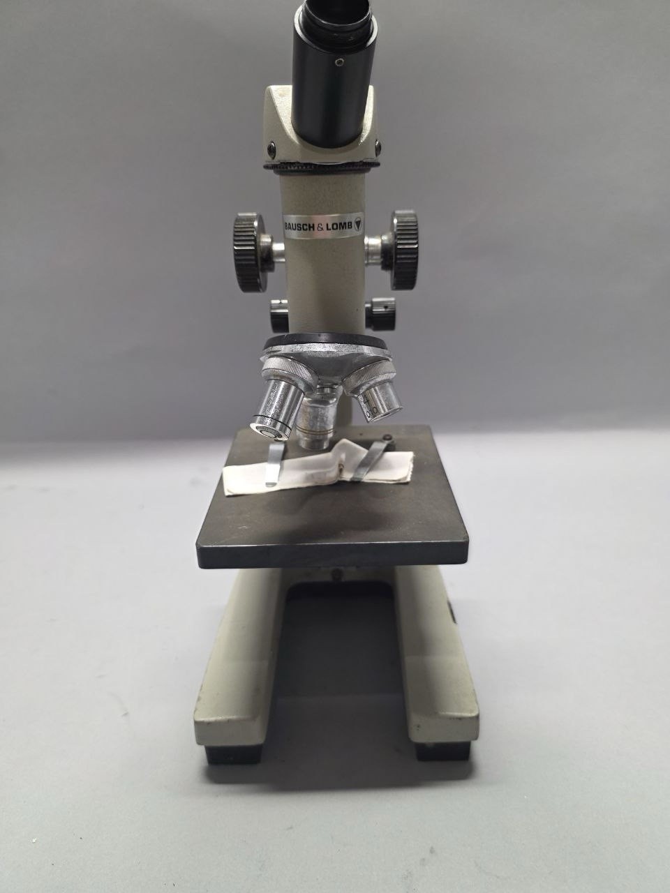 BAUSCH & LOMB JAPAN VINTAGE SLIDE MICROSCOPE- AS IS