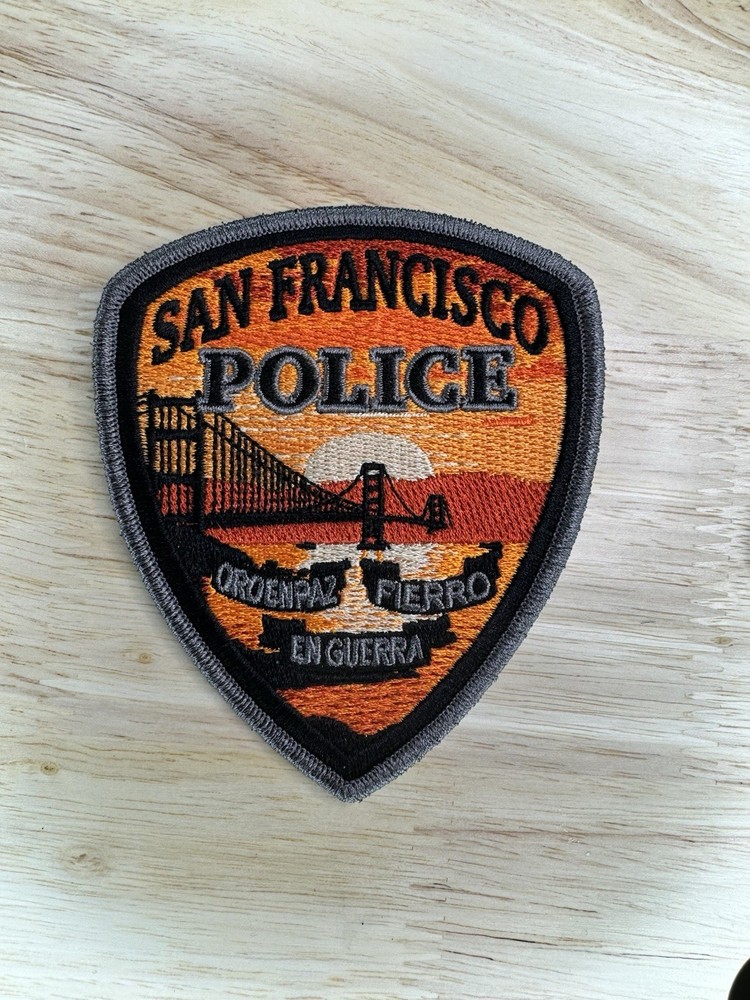 San Francisco Novelty Police Patch