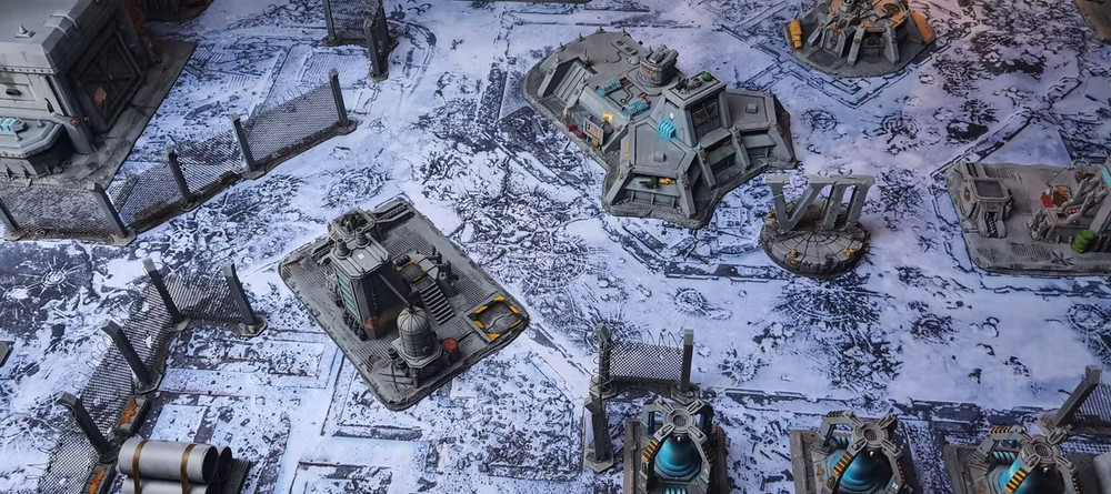 Command HQ - Warhammer 40k compatible terrain - Sci fi, Grimdark