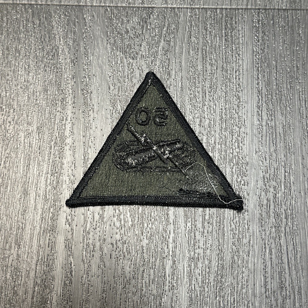 US Army 50th Armor Division Vintage Embroidered Patch